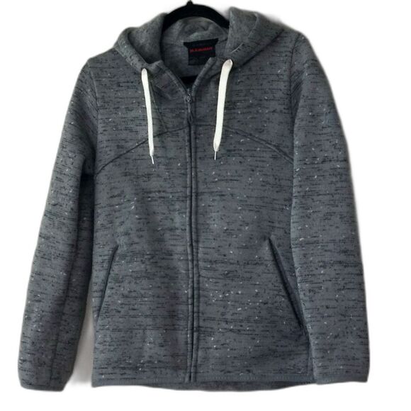 Mammut Jacket Women's Size S Color Gray Granit Full Zip Hooded 1014-01370 - Picture 1 of 10